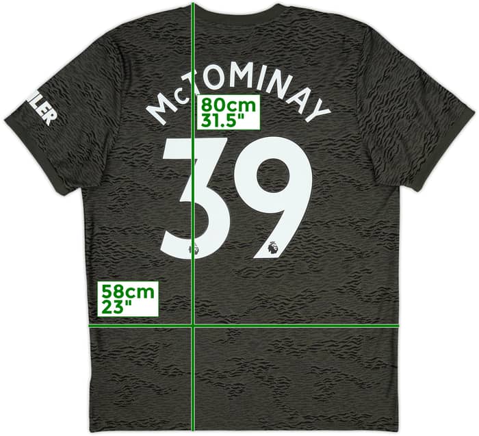 2020-21 Manchester United Away Shirt McTominay #39 - 10/10 - (XL)