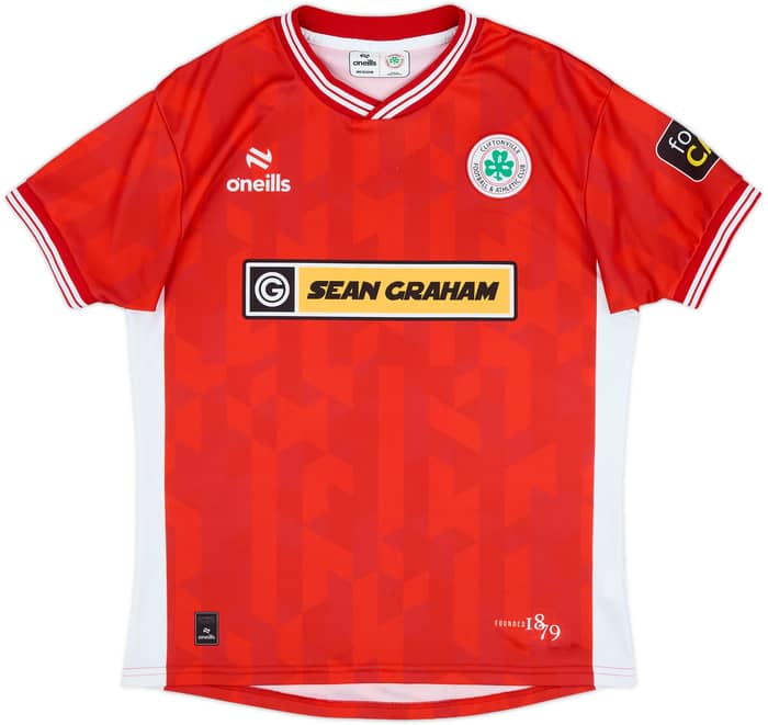 2024-25 Cliftonville Home Shirt - 10/10 - (M)