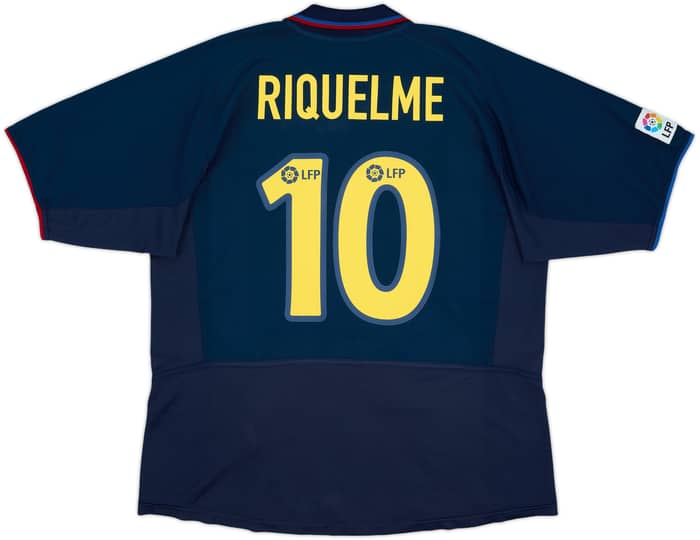 2002-03 Barcelona Away Shirt Riquelme #10 - 8/10 - (XL)