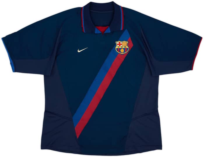 2002-03 Barcelona Away Shirt Riquelme #10 - 8/10 - (XL)