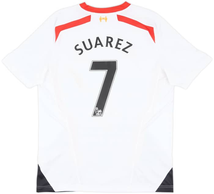 2013-14 Liverpool Away Shirt Suarez #7 - 7/10 - (L)