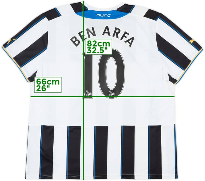 2013-14 Newcastle Home Shirt Ben Arfa #10 - 8/10 - (XXL)