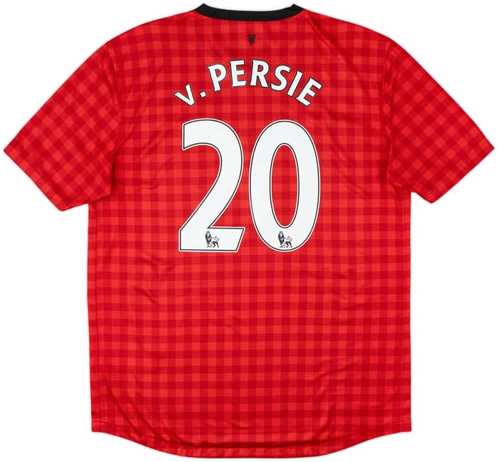 2012-13 Manchester United Home Shirt V.Persie #20 - 8/10 - (L)