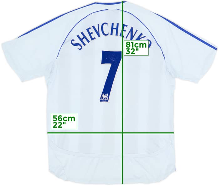 2006-07 Chelsea Away Shirt Shevchenko #7 - 5/10 - (L)