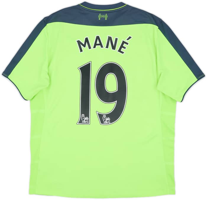 2016-17 Liverpool Third Shirt Mane #19 - 7/10 - (M)