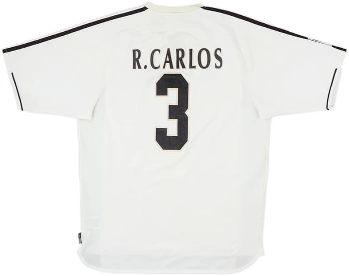 2003-04 Real Madrid Home Shirt R.Carlos #3 - 6/10 - (M)