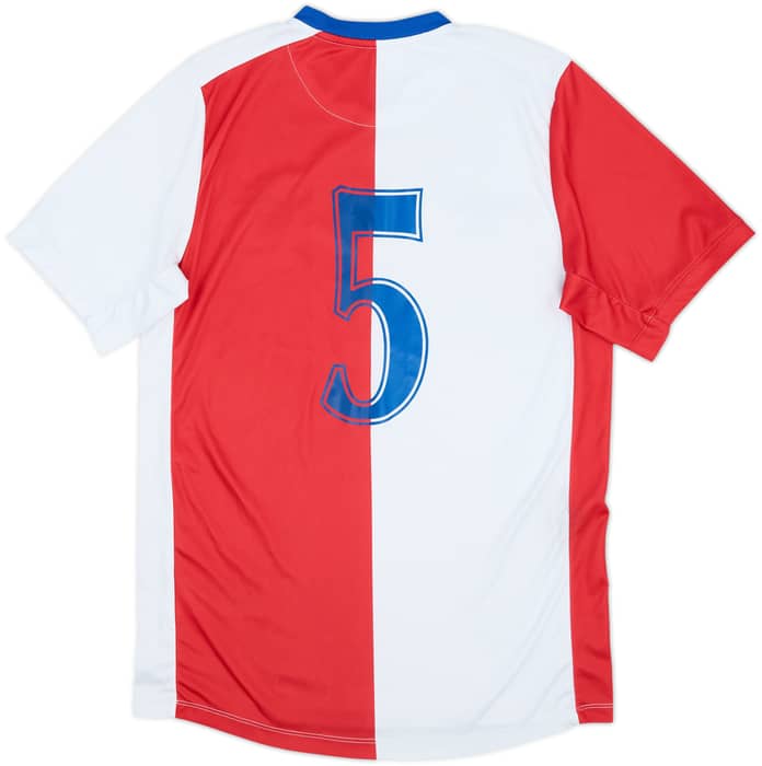 2018-19 Linfield Away Shirt #5 - 4/10 - (S)