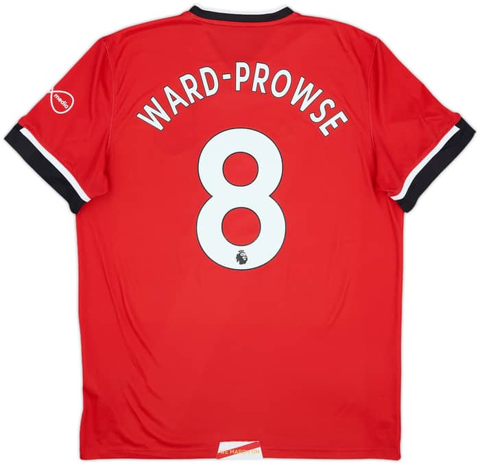 2020-21 Southampton Home Shirt Ward-Prowse #8 - 7/10 - (L)