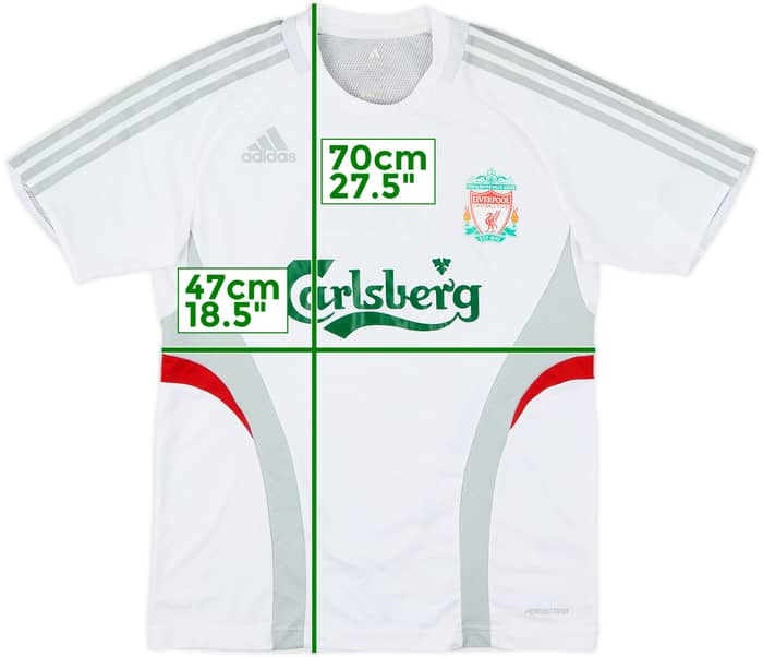 2008-09 Liverpool adidas Training Shirt - 6/10 - (S)