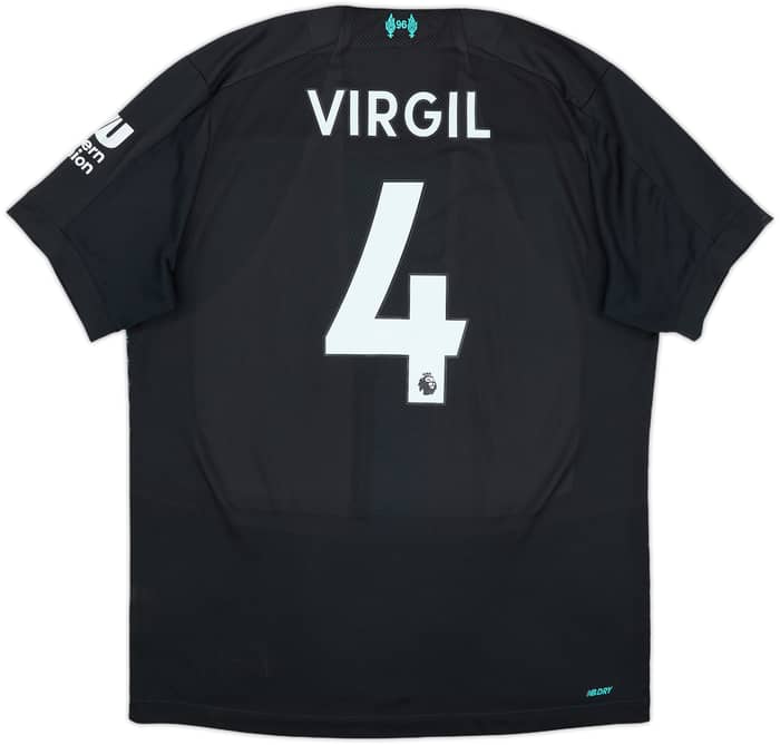 2019-20 Liverpool Third Shirt Virgil #4 - 6/10 - (M)