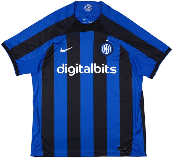 2022-23 Inter Milan Home Shirt - 9/10 - (XL)