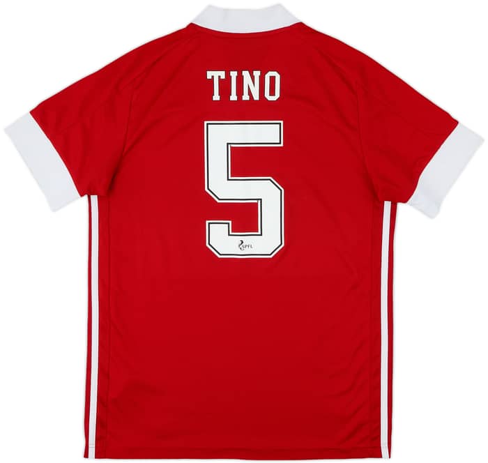 2020-21 Aberdeen Home Shirt Tino #5 - 8/10 - (M)