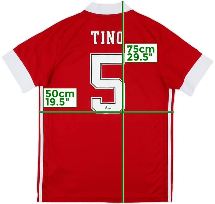 2020-21 Aberdeen Home Shirt Tino #5 - 8/10 - (M)
