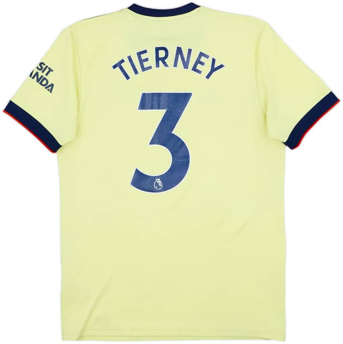 2021-22 Arsenal Away Shirt Tierney #3 - 4/10 - (M)