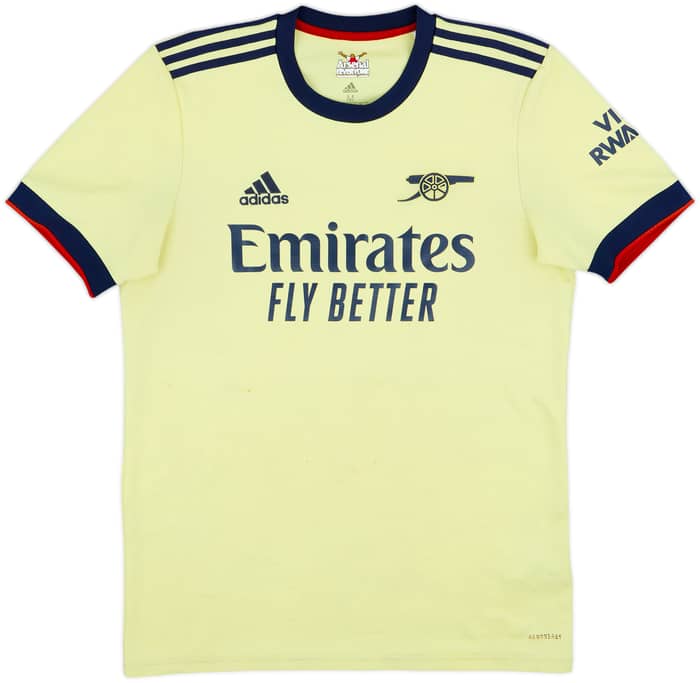 2021-22 Arsenal Away Shirt Tierney #3 - 4/10 - (M)