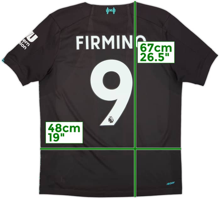 2019-20 Liverpool Third Shirt Firmino #9 - 10/10 - (S)