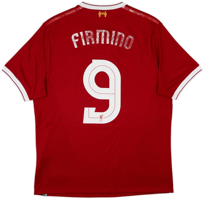 2017-18 Liverpool 125 Years Home Shirt Firmino #9 - 4/10 - (L)
