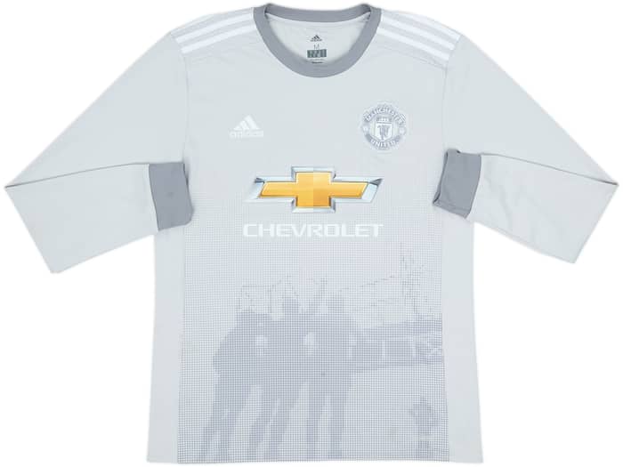 2017-18 Manchester United Third L/S Shirt Ibrahimovic #10 - 6/10 - (M)