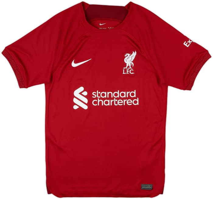 2022-23 Liverpool Home Shirt Thiago #6 - 8/10 - (XS)