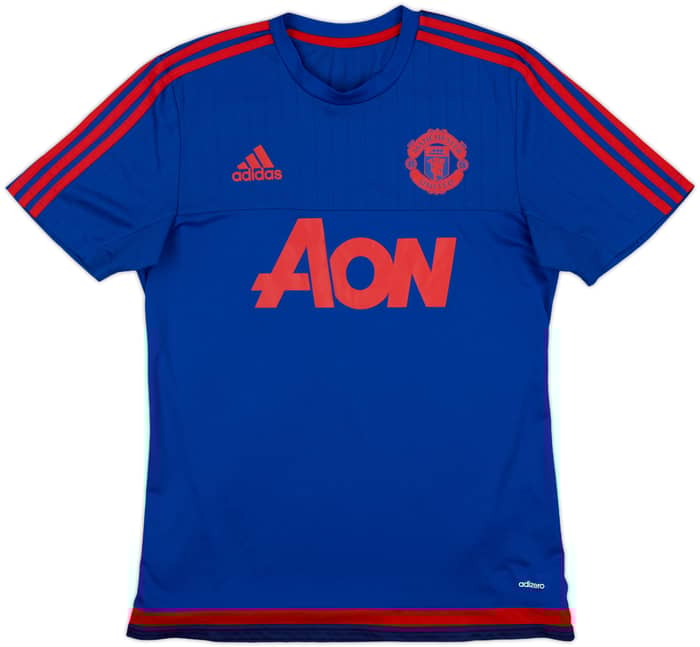2015-16 Manchester United adidas Training Shirt - 9/10 - (M)