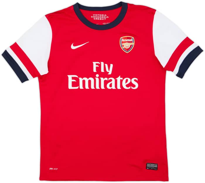 2012-14 Arsenal Home Shirt Rosicky #7 - 9/10 - (L.Boys)