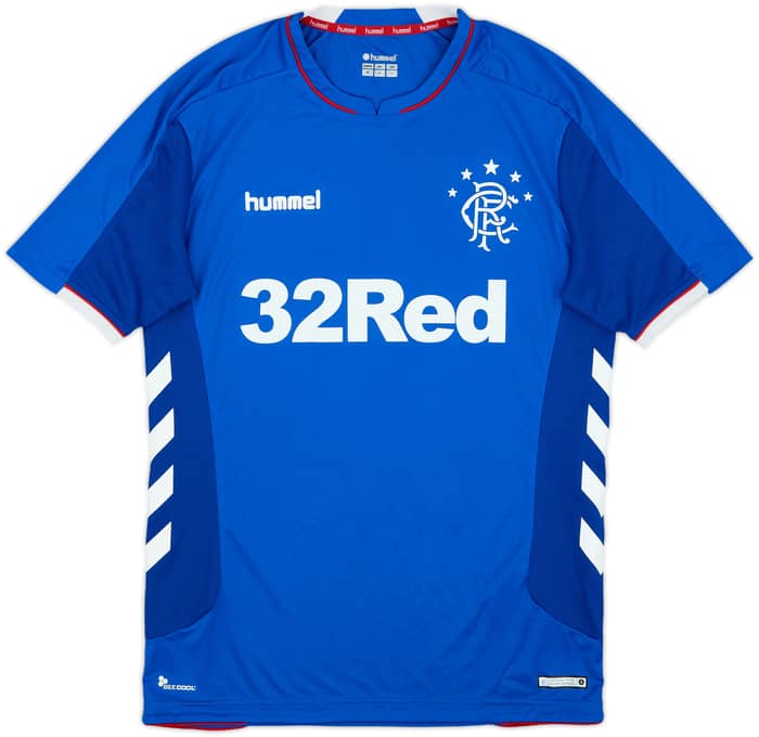 2018-19 Rangers Home Shirt - 9/10 - (M)