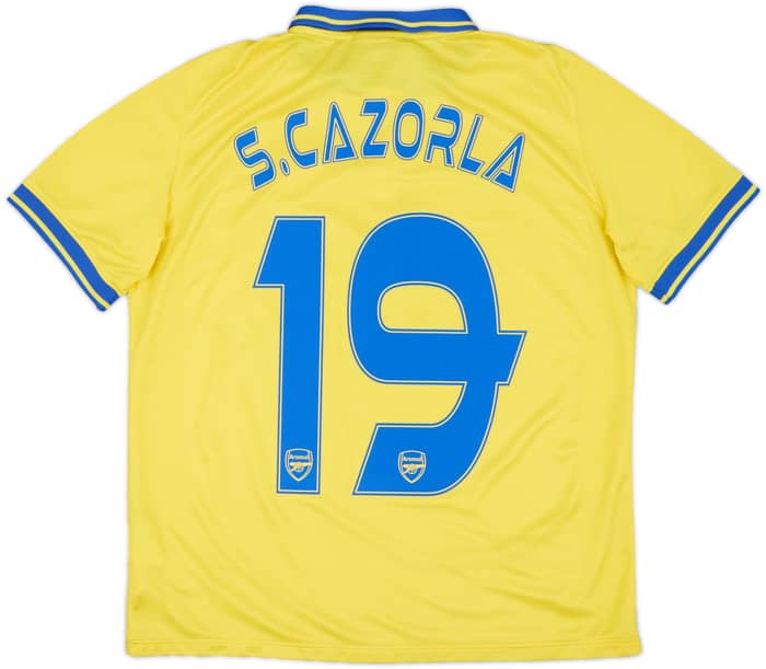 2013-14 Arsenal Away Shirt S.Cazorla #19 - 5/10 - (XL.Boys)