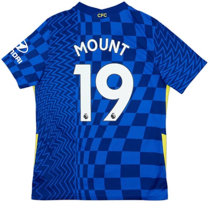2021-22 Chelsea Home Shirt Mount #19 - 7/10 - (L)