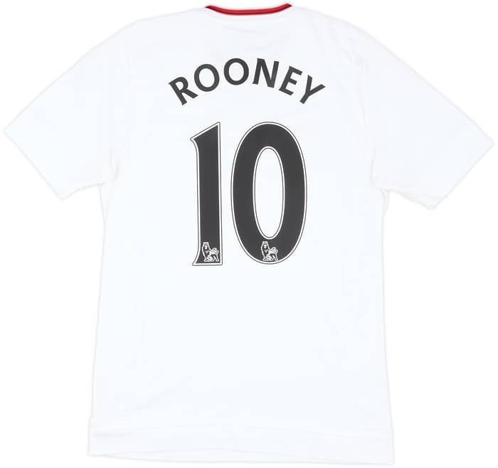 2015-16 Manchester United Away Shirt Rooney #10 - 7/10 - (S)