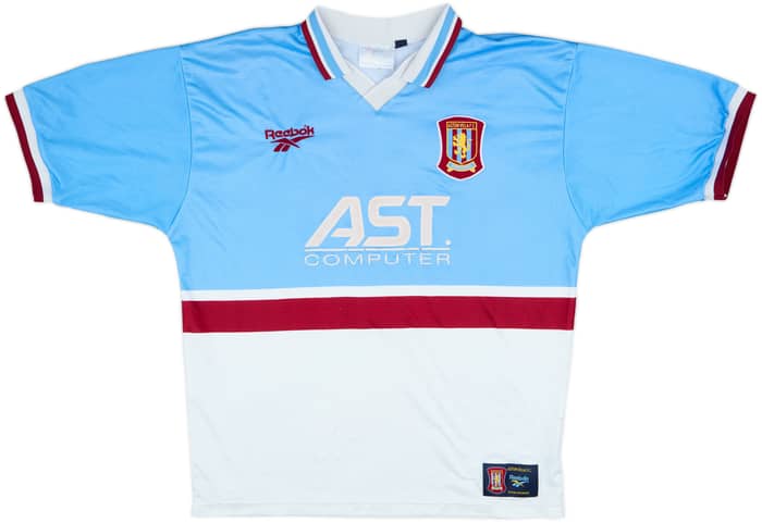 1997-98 Aston Villa Away Shirt Milosevic #9 - 5/10 - (L)