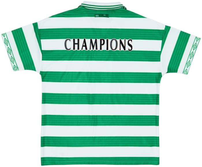 1997-99 Celtic Home Shirt Champions - 8/10 - (XL)