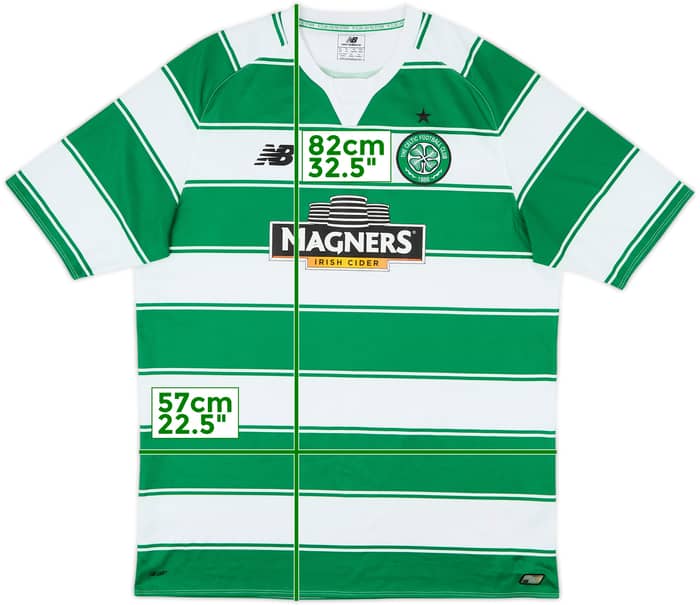 2015-16 Celtic Home Shirt - 6/10 - (XL)