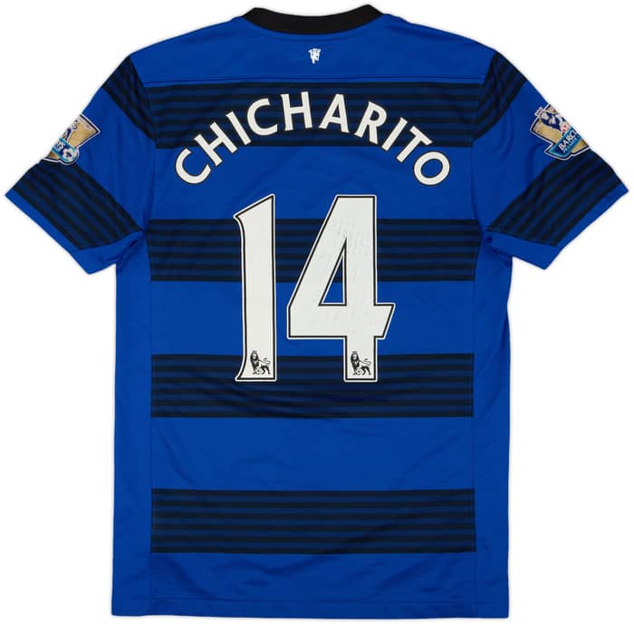 2011-13 Manchester United Away Shirt Chicharito #14 - 5/10 - (S)