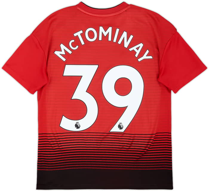 2018-19 Manchester United Home Shirt McTominay #39 - 8/10 - (L.Boys)