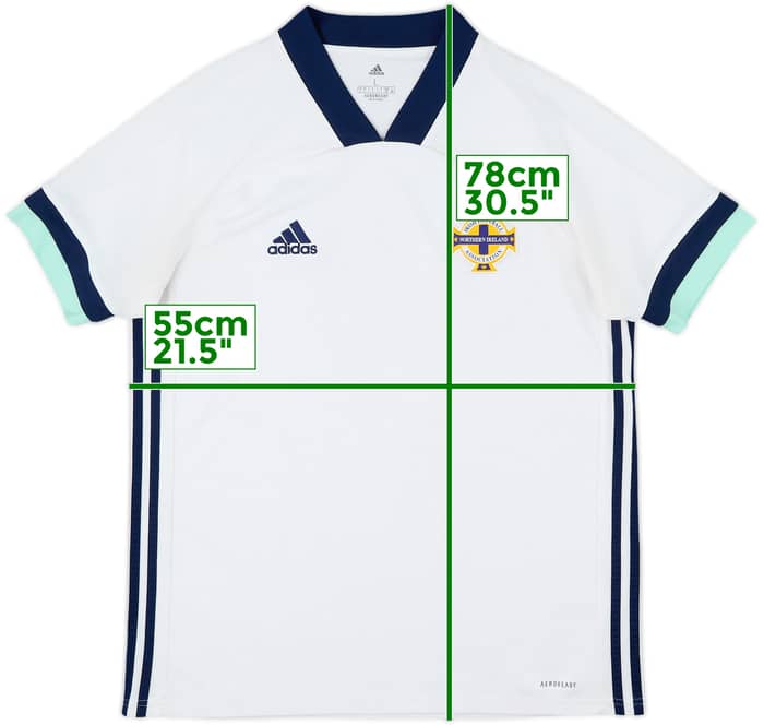 2020-21 Northern Ireland Away Shirt - 6/10 - (L)