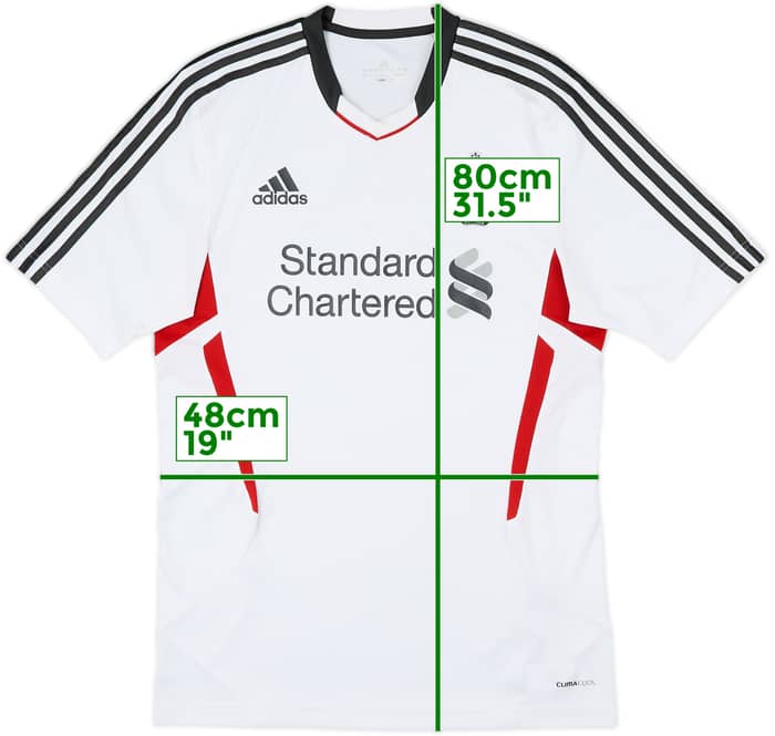 2011-12 Liverpool adidas Training Shirt - 8/10 - (M/L)