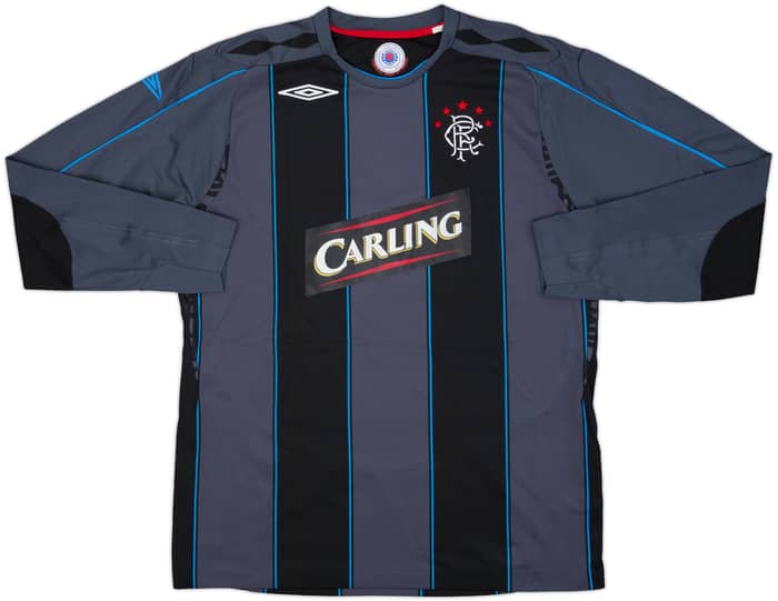 2007-08 Rangers Third L/S Shirt Naismith #18 - 6/10 - (L)