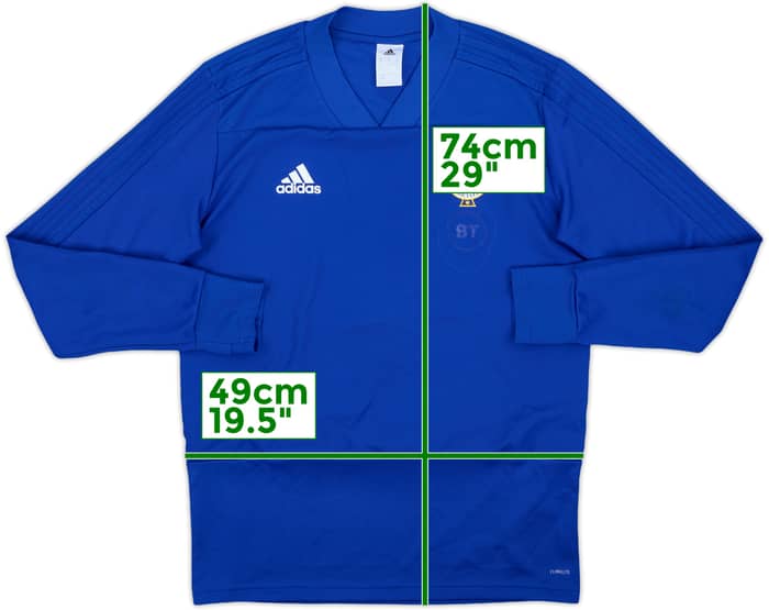 2018-19 Northern Ireland adidas Drill Top - 5/10 - (M)