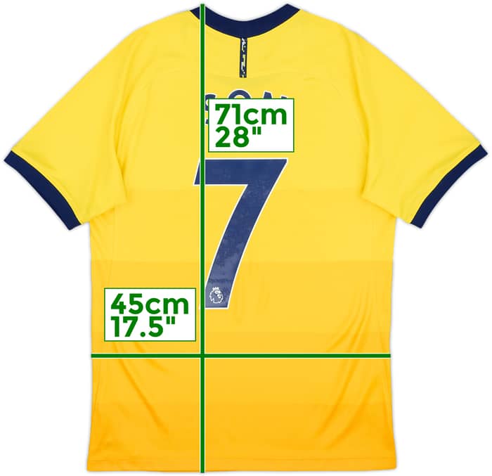 2020-21 Tottenham Third Shirt Son #7 - 10/10 - (S)