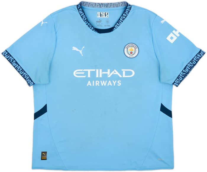 2024-25 Manchester City Home Shirt - 5/10 - (XXL)