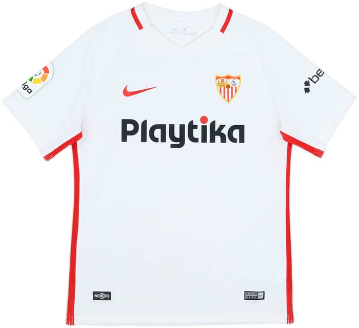 2018-19 Sevilla Home Shirt Andre Silva #12 - 4/10 - (M)