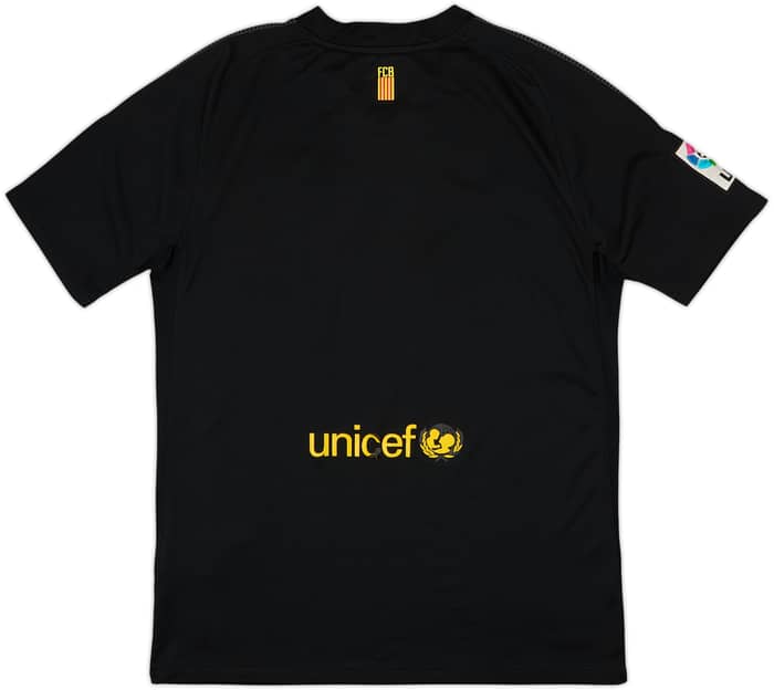 2011-12 Barcelona Camiseta Visitante - 5/10 - (XL.Boys)