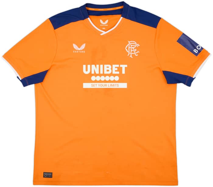 2022-23 Rangers Third Shirt - 5/10 - (XXL)