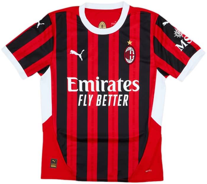 2024-25 AC Milan Home Shirt #10 - 9/10 - (M)