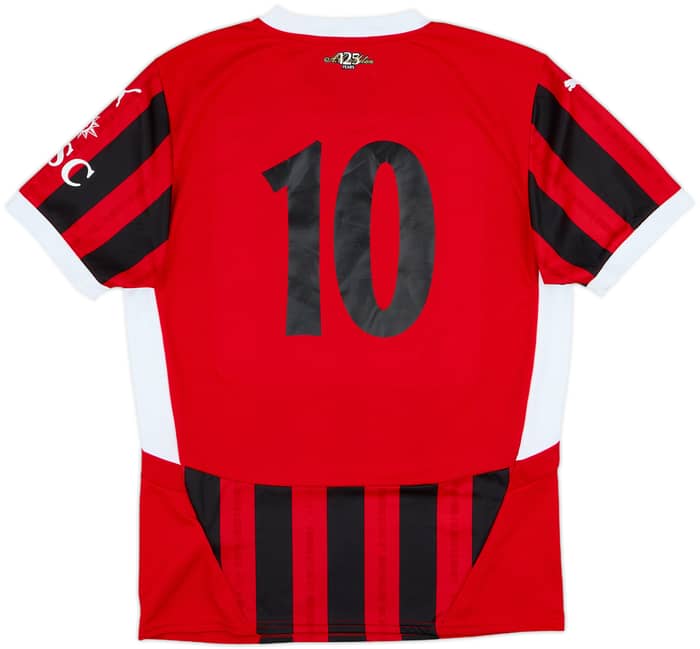 2024-25 AC Milan Home Shirt #10 - 9/10 - (M)