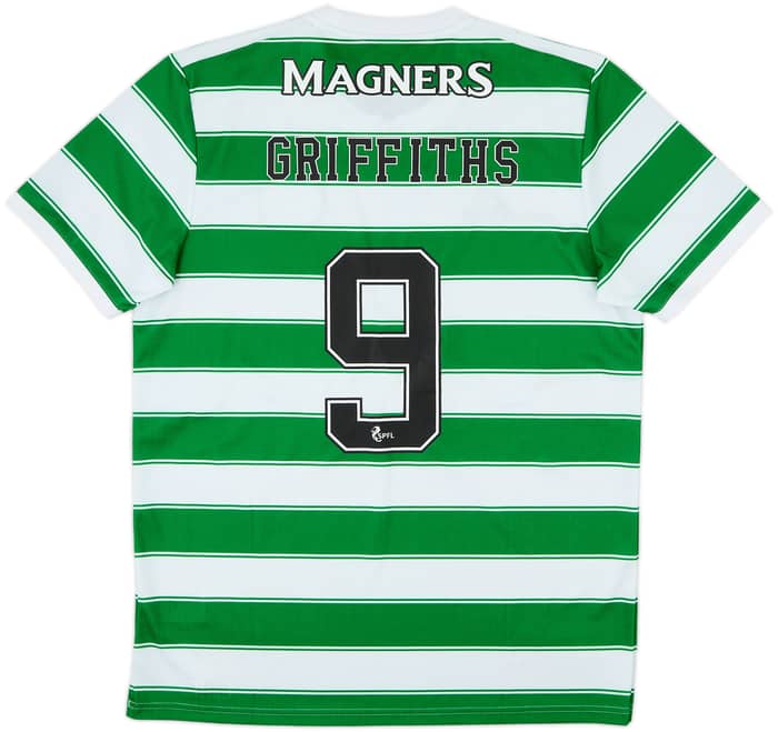 2021-22 Celtic Home Shirt Griffiths #9 - 8/10 - (L)