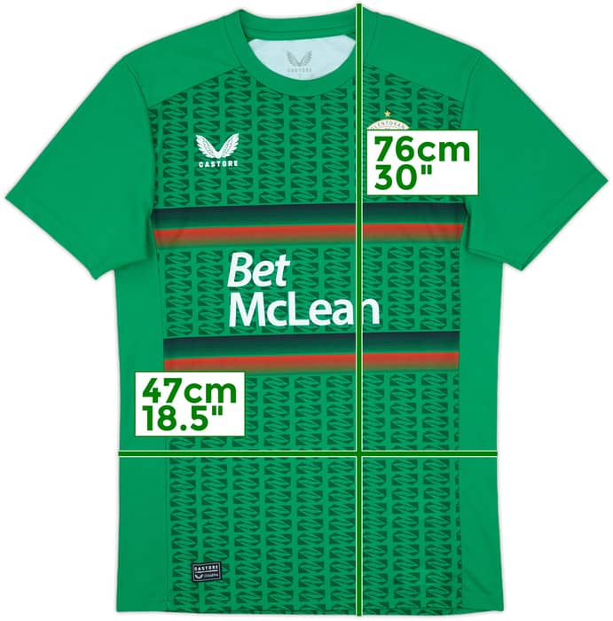 2024-25 Glentoran Home Shirt - 10/10 - (S)