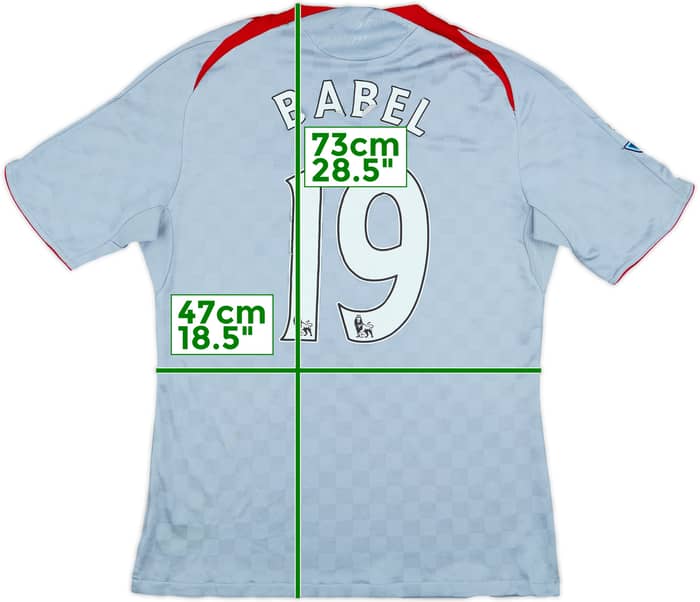 2008-09 Liverpool Away Shirt Babel #19 - 4/10 - (M)