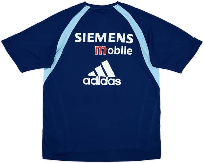 2003-04 Real Madrid Player Issue adidas Training Shirt - 8/10 - (XL)