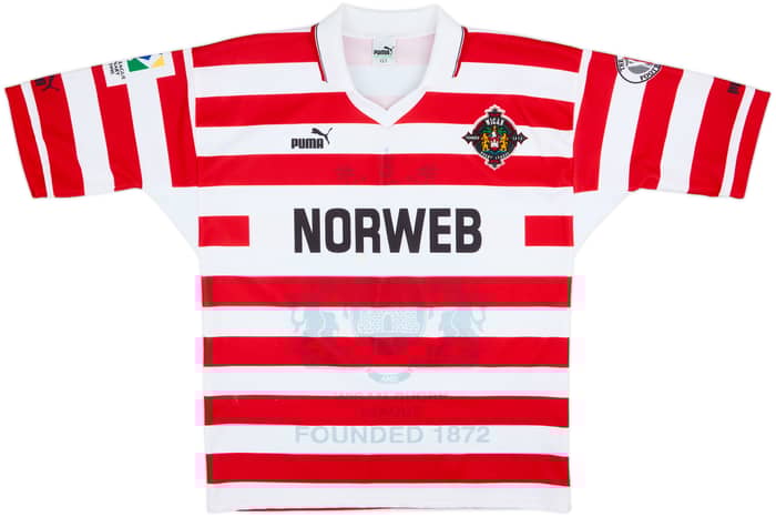 1995-96 Wigan Warriors Home Shirt - 7/10 - (L)